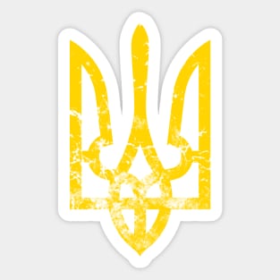 Ukrainian Trident Sticker